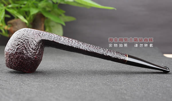进口烟具◇正品意大利沙芬石楠木烟斗◇五件套装长约翰刻花504-4