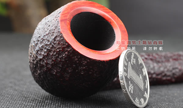 进口烟具◇正品意大利沙芬石楠木烟斗◇五件套装长约翰刻花504-5