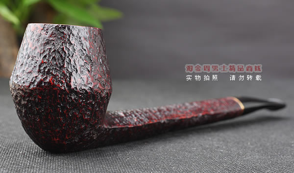 进口烟具◇正品意大利沙芬石楠木烟斗◇五件套装长约翰刻花514-1