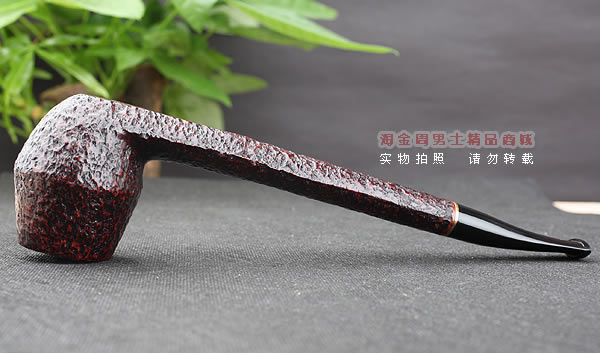 进口烟具◇正品意大利沙芬石楠木烟斗◇五件套装长约翰刻花514-4