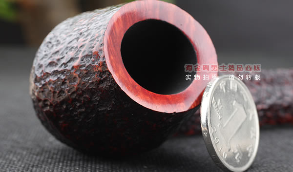 进口烟具◇正品意大利沙芬石楠木烟斗◇五件套装长约翰刻花514-5