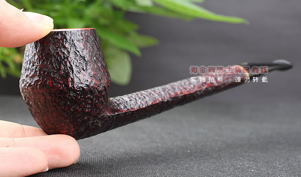 进口烟具◇正品意大利沙芬石楠木烟斗◇五件套装长约翰刻花514-8