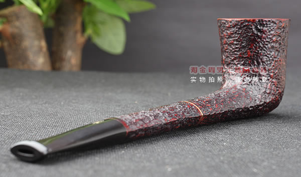 进口烟具◇正品意大利沙芬石楠木烟斗◇五件套装长约翰刻花915-2