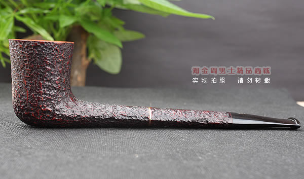 进口烟具◇正品意大利沙芬石楠木烟斗◇五件套装长约翰刻花915-3