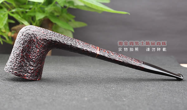 进口烟具◇正品意大利沙芬石楠木烟斗◇五件套装长约翰刻花915-4