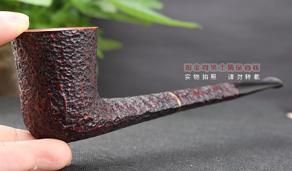 进口烟具◇正品意大利沙芬石楠木烟斗◇五件套装长约翰刻花915-8