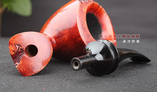 原装进口 丹麦大师KAI NIELSEN石楠木烟斗 6件套火焰纹斗4V Kai59-8