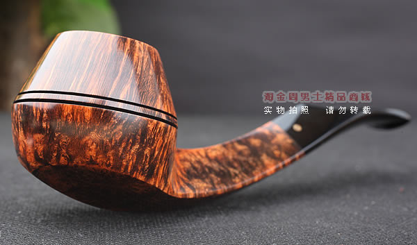 原装进口 丹麦大师KAI NIELSEN石楠木烟斗 6件套火焰纹斗4V Kai60-1
