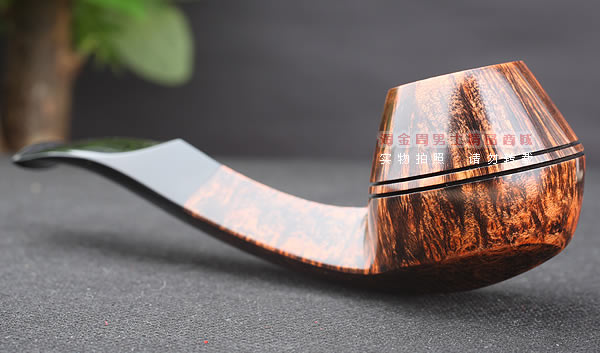 原装进口 丹麦大师KAI NIELSEN石楠木烟斗 6件套火焰纹斗4V Kai60-2