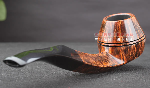 原装进口 丹麦大师KAI NIELSEN石楠木烟斗 6件套火焰纹斗4V Kai60-3