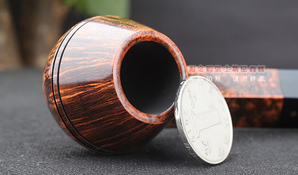 原装进口 丹麦大师KAI NIELSEN石楠木烟斗 6件套火焰纹斗4V Kai60-7