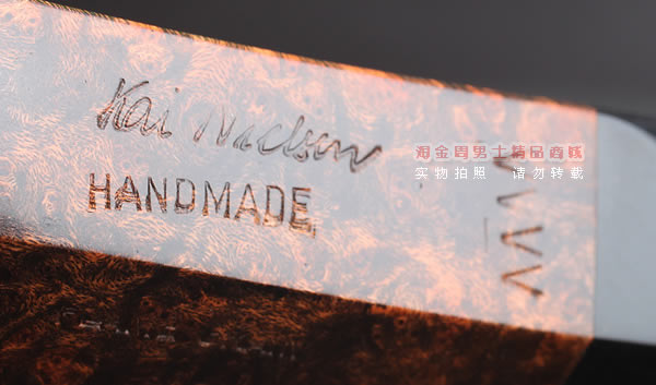 原装进口 丹麦大师KAI NIELSEN石楠木烟斗 6件套火焰纹斗4V Kai60-9