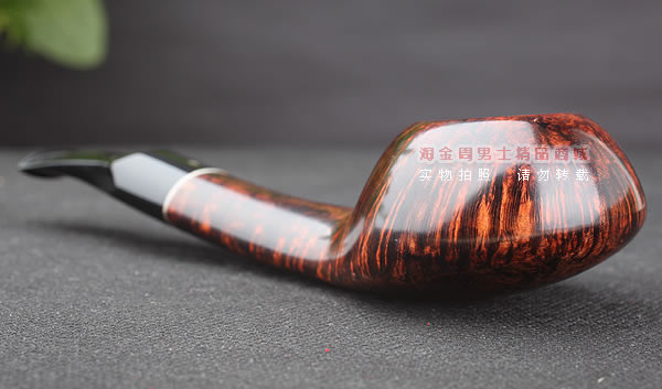 原装进口 丹麦大师KAI NIELSEN石楠木烟斗 6件套火焰纹斗4V Kai61-2