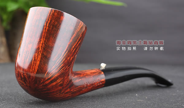 原装进口 意大利L'ANATRA鸭子石楠木手工烟斗 5件套1蛋 LA49-1