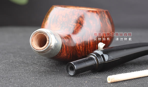 原装进口 意大利L'ANATRA鸭子石楠木手工烟斗 5件套1蛋 LA51-8