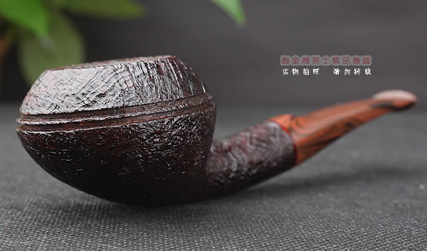 淘金周 原装进口 意大利IAFISCO石楠木手工烟斗 5件套装2-1-1