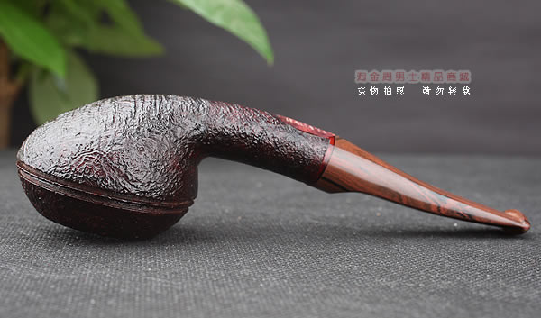 淘金周 原装进口 意大利IAFISCO石楠木手工烟斗 5件套装2-1-5