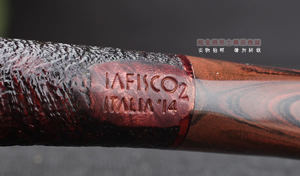 淘金周 原装进口 意大利IAFISCO石楠木手工烟斗 5件套装2-1-8