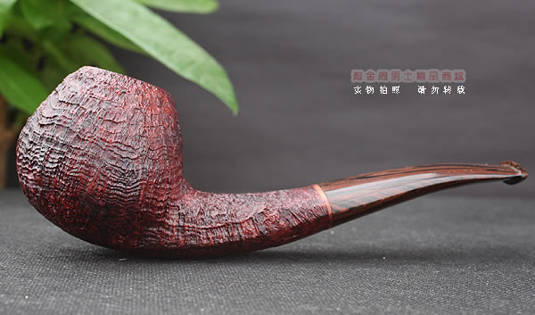 淘金周 原装进口 意大利IAFISCO石楠木手工烟斗 5件套装2-2-4