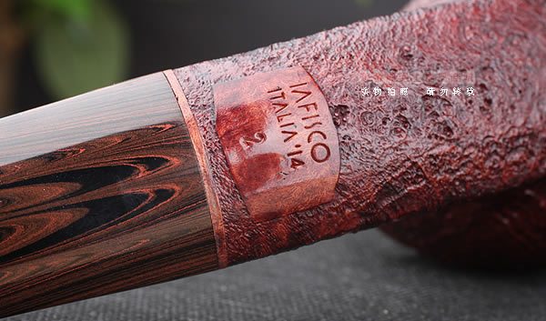 淘金周 原装进口 意大利IAFISCO石楠木手工烟斗 5件套装2-2-9