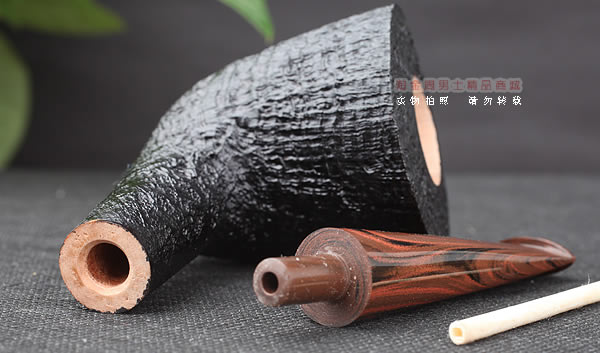 淘金周 原装进口 意大利IAFISCO石楠木手工烟斗 5件套装2-3-10