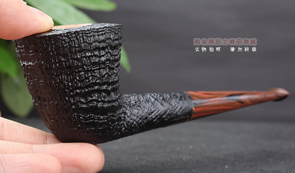 淘金周 原装进口 意大利IAFISCO石楠木手工烟斗 5件套装2-3-11