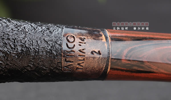 淘金周 原装进口 意大利IAFISCO石楠木手工烟斗 5件套装2-3-8