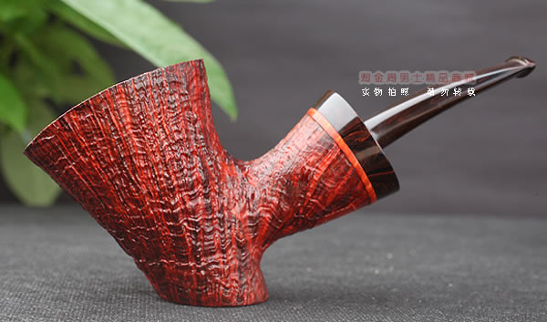 淘金周 原装进口 意大利IAFISCO石楠木手工烟斗 5件套装3-1-4