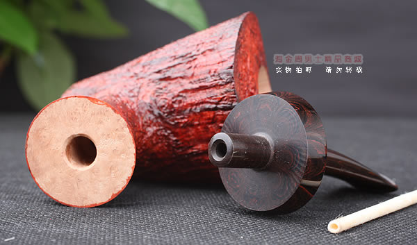 淘金周 原装进口 意大利IAFISCO石楠木手工烟斗 5件套装3-1-8