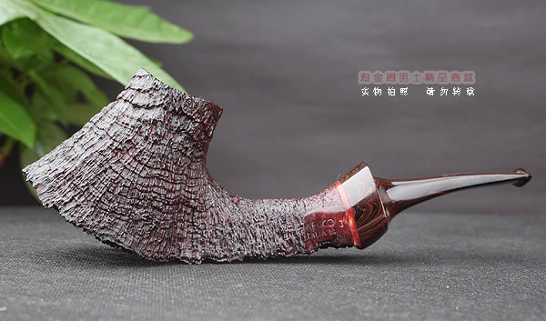 淘金周 原装进口 意大利IAFISCO石楠木手工烟斗 5件套装3-2-4