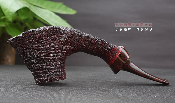 淘金周 原装进口 意大利IAFISCO石楠木手工烟斗 5件套装3-2-5