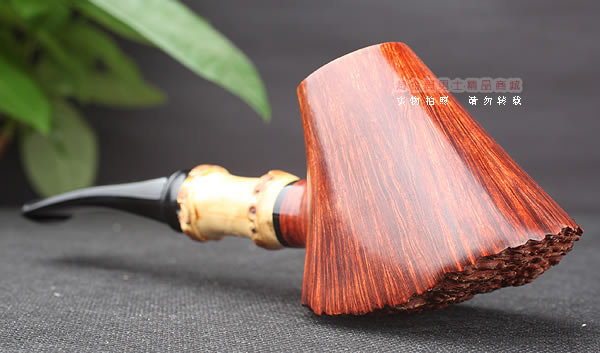 淘金周 原装进口 意大利IAFISCO石楠木手工烟斗 5件套装竹节4-1-2