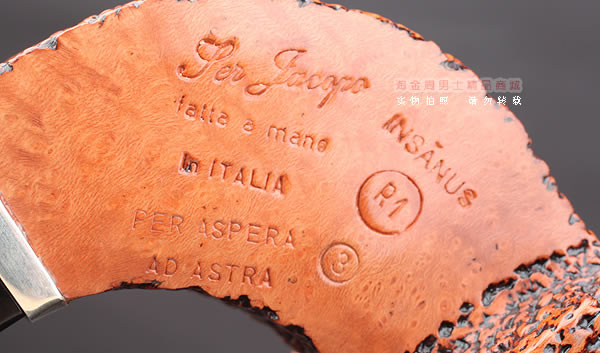 淘金周 原装进口 意大利Ser Jacopo R1石楠木手工烟斗 5件套J13-8