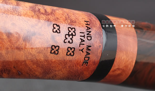 淘金周 意大利维布拉蒂Viprati VIP进口石楠木手工烟斗 大弯斗V13-10