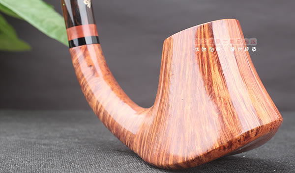 淘金周 意大利维布拉蒂Viprati VIP进口石楠木手工烟斗 大弯斗V13-2