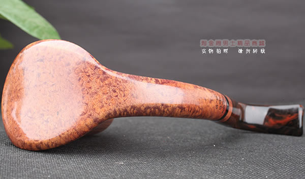 淘金周 意大利维布拉蒂Viprati VIP进口石楠木手工烟斗 大弯斗V13-6