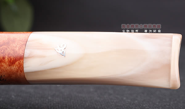 淘金周 意大利维布拉蒂Viprati VIP进口石楠木手工烟斗 大弯斗V15-10