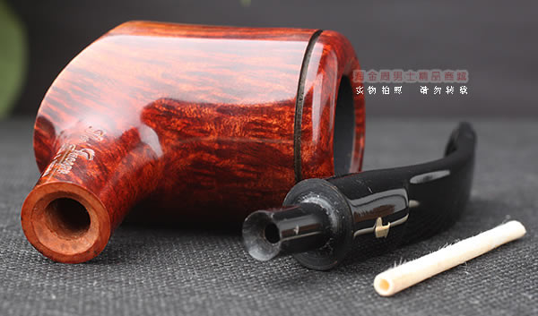 淘金周 原装进口 意大利Ser Jacopo L1石楠木手工烟斗 5件套J11-8