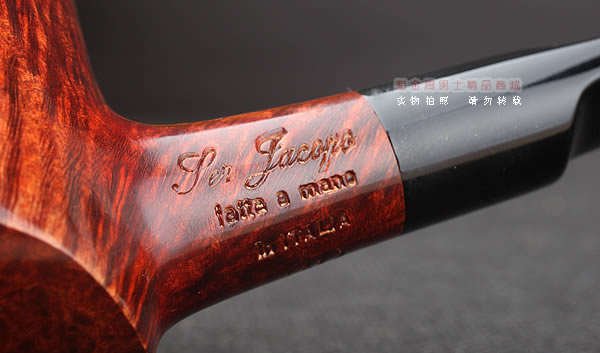 淘金周 原装进口 意大利Ser Jacopo L1石楠木手工烟斗 5件套J11-9
