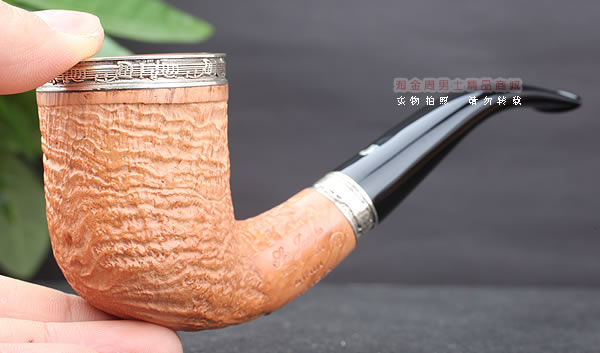 淘金周 原装进口 意大利Ser Jacopo S3石楠木手工烟斗 5件套J12-12