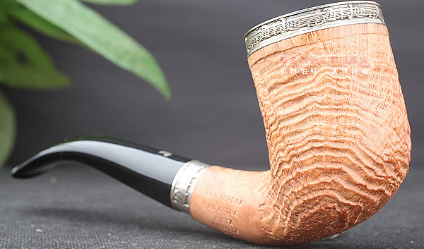 淘金周 原装进口 意大利Ser Jacopo S3石楠木手工烟斗 5件套J12-2