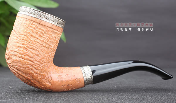 淘金周 原装进口 意大利Ser Jacopo S3石楠木手工烟斗 5件套J12-4