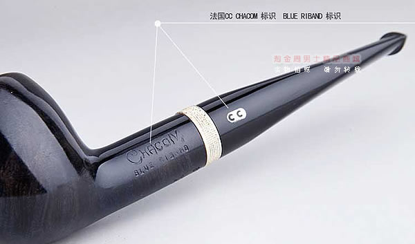 淘金周 进口法国CHACOM CC BLUE RIBAND 石楠木烟斗 5件套装168-3