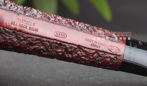 意大利卡斯特罗castello石楠木手工烟斗Sea Rock Briar 4K C22-8