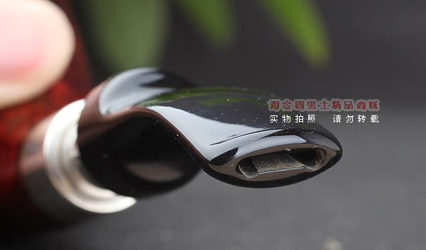 进口烟具 正品德国db石楠木 酒红925银圈烟斗 六件套装Gotha-41-9