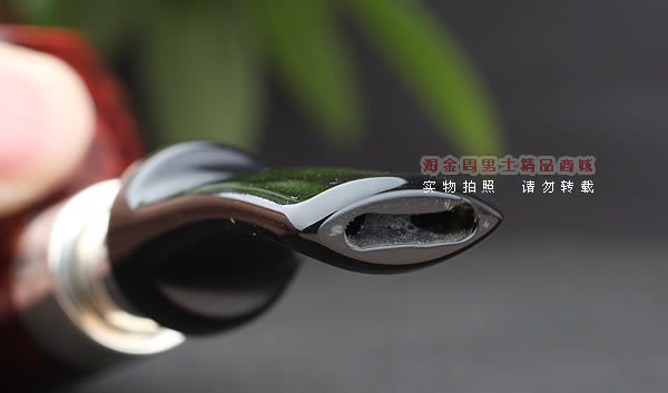 进口烟具 正品德国db石楠木 酒红925银圈烟斗 六件套装Gotha-42-10