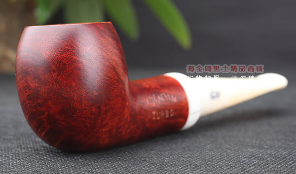 淘金周 进口法国CHACOM CC Turbo石楠木烟斗 六件套装 酒红光面-1