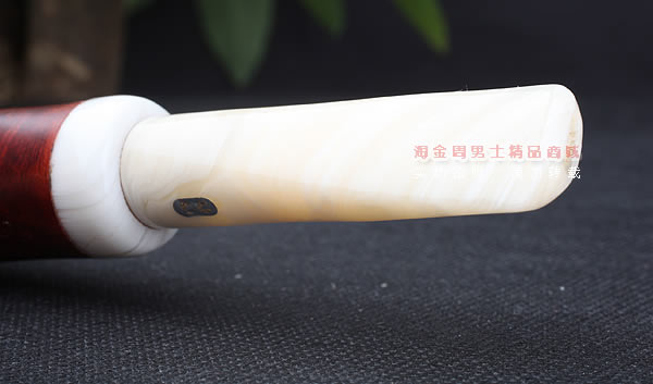 淘金周 进口法国CHACOM CC Turbo石楠木烟斗 六件套装 酒红光面-8