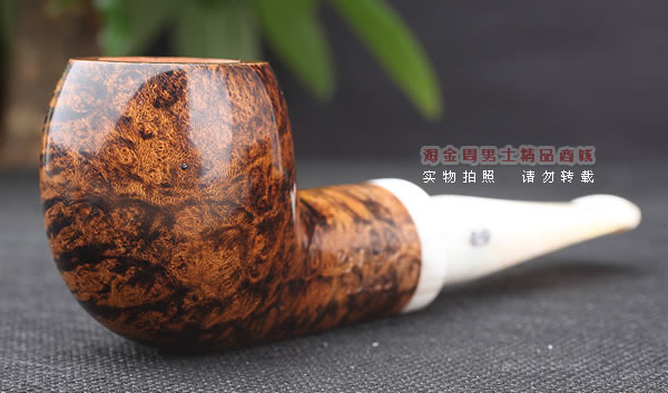 淘金周 进口法国CHACOM CC Turbo石楠木烟斗 六件套装 棕色光面-1