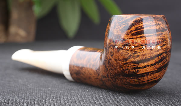 淘金周 进口法国CHACOM CC Turbo石楠木烟斗 六件套装 棕色光面-2